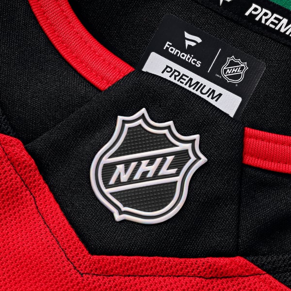 Men's New Jersey Devils Fanatics Red Home Premium Jersey - Image 6