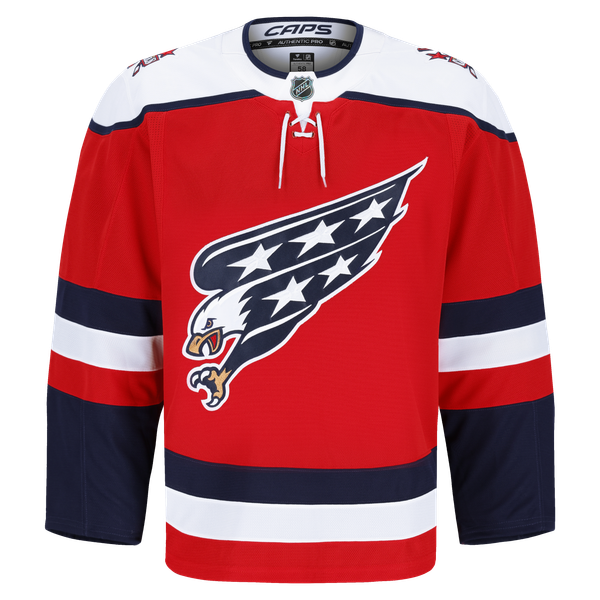 Men's Washington Capitals Fanatics Red Alternate Authentic Pro Jersey - Image 3