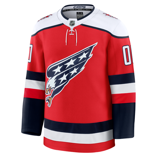 Men's Washington Capitals  Fanatics Red Alternate Premium Custom Jersey - Image 3