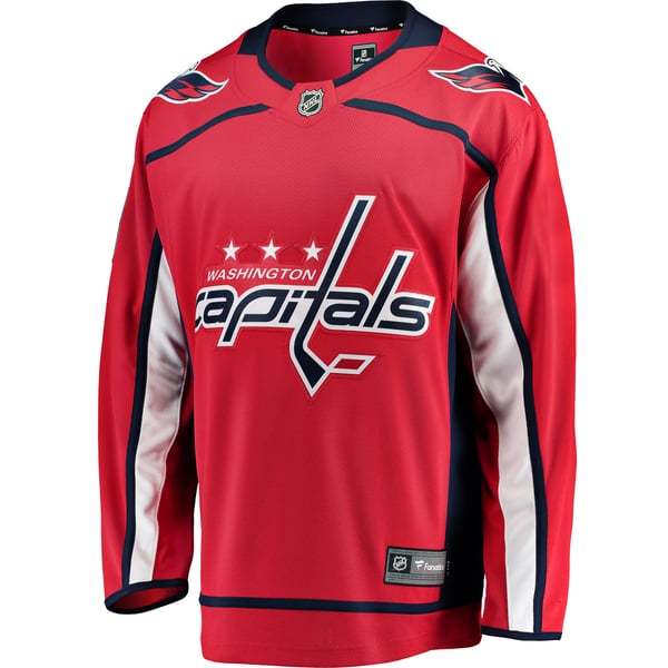 Men's Washington Capitals Fanatics Red Breakaway Home Jersey - Image 3
