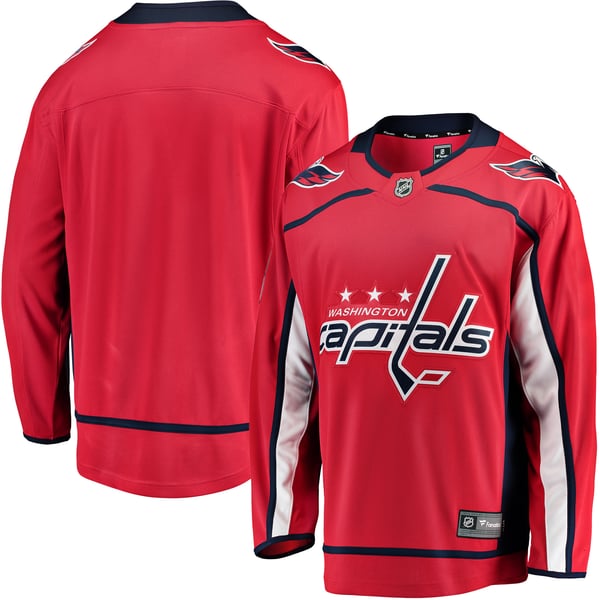 Men's Washington Capitals Fanatics Red Breakaway Home Jersey - Image 1