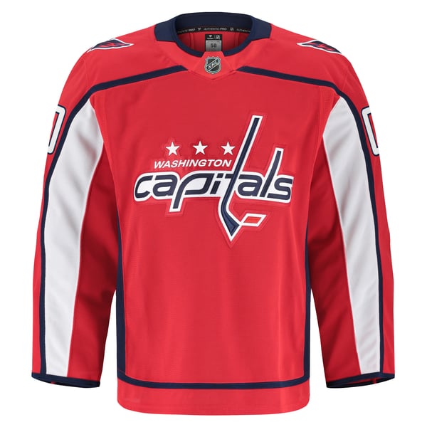 Men's Washington Capitals Fanatics Red Home Authentic Pro Custom Jersey - Image 3