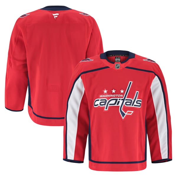 Men's Washington Capitals Fanatics Red Home Authentic Pro Jersey - Image 2