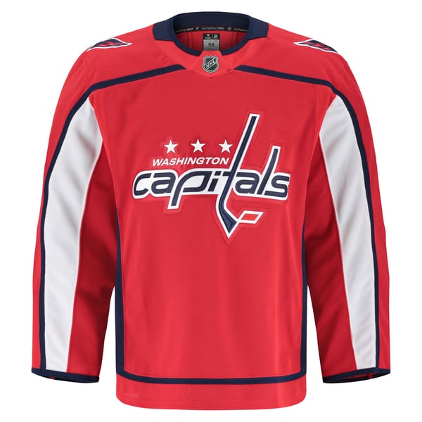 Men's Washington Capitals Fanatics Red Home Authentic Pro Jersey - Image 3