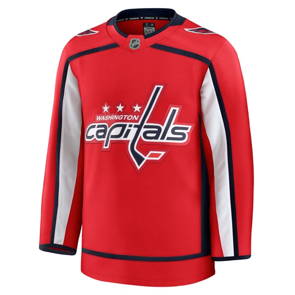 Men's Washington Capitals Fanatics Red Home Premium Jersey - Image 3