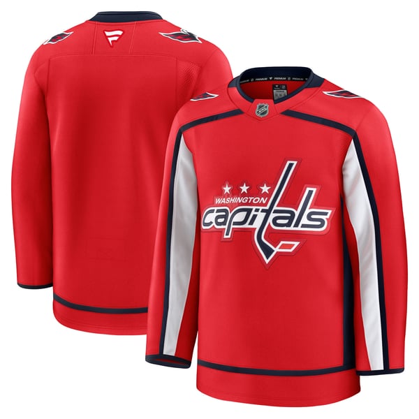 Men's Washington Capitals Fanatics Red Home Premium Jersey - Image 1