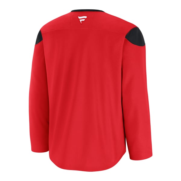 Men's Washington Capitals Fanatics Red Practice Jersey - Image 4