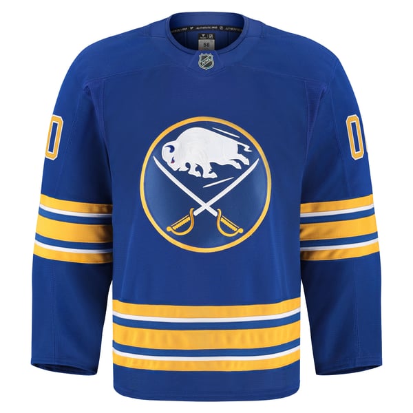 Men's Buffalo Sabres Fanatics Royal Home Authentic Pro Custom Jersey - Image 3