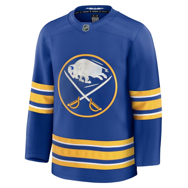 Men's Buffalo Sabres Fanatics Royal Home Premium Jersey - Image 3