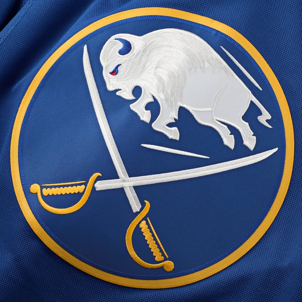 Men's Buffalo Sabres Fanatics Royal Home Premium Jersey - Image 5