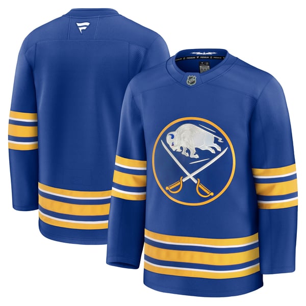 Men's Buffalo Sabres Fanatics Royal Home Premium Jersey - Image 1