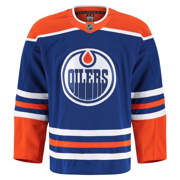 Men's Edmonton Oilers Fanatics Royal Home Authentic Pro Jersey - Image 3