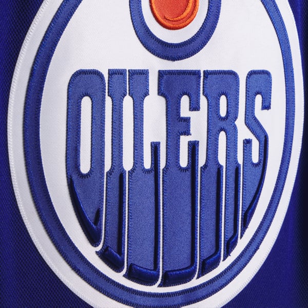 Men's Edmonton Oilers Fanatics Royal Home Premium Jersey - Image 9