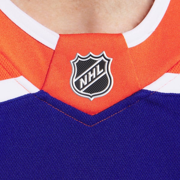 Men's Edmonton Oilers Fanatics Royal Home Premium Jersey - Image 10
