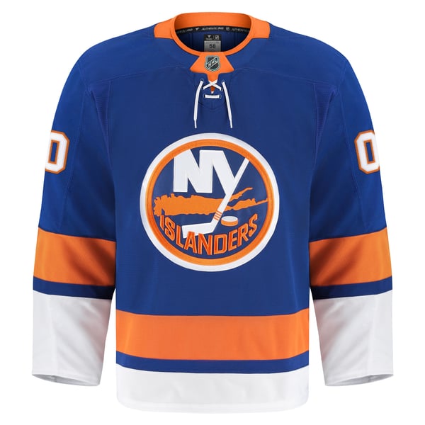 Men's New York Islanders Fanatics Royal Home Authentic Pro Custom Jersey - Image 3
