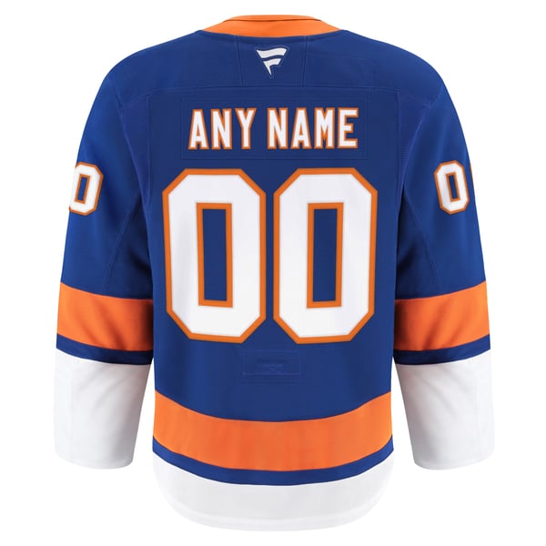 Men's New York Islanders Fanatics Royal Home Authentic Pro Custom Jersey - Image 4