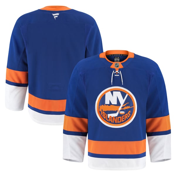 Men's New York Islanders Fanatics Royal Home Authentic Pro Jersey - Image 2