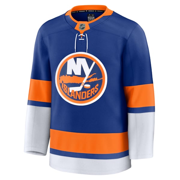 Men's New York Islanders Fanatics Royal Home Premium Jersey - Image 3