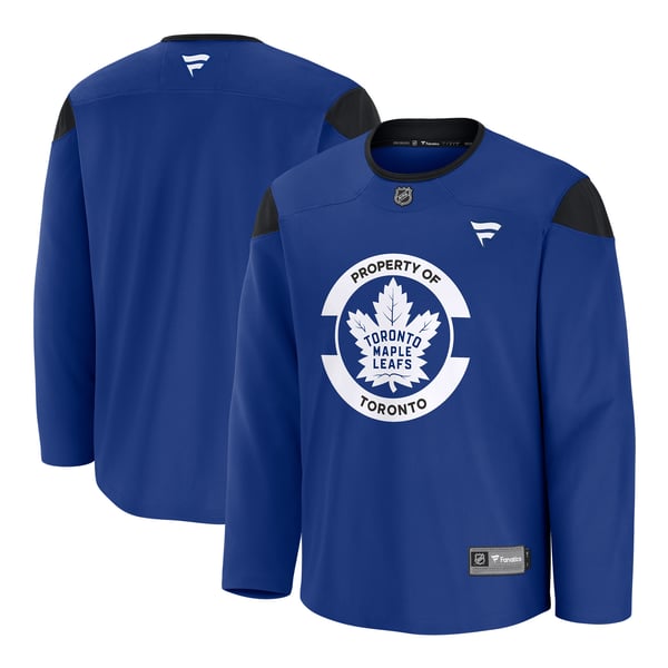 Men's Toronto Maple Leafs Fanatics Royal Practice Jersey - Image 2