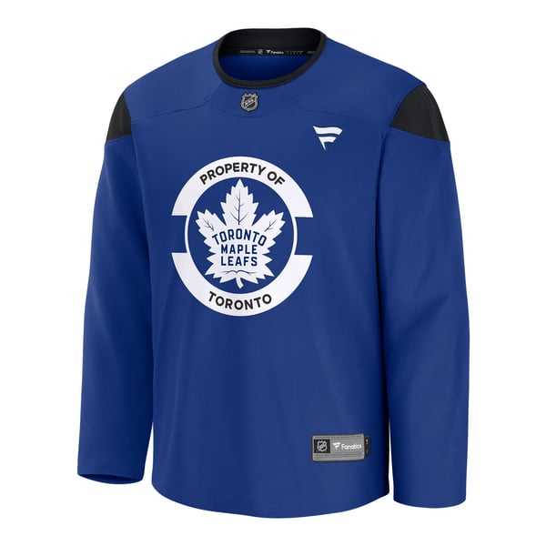 Men's Toronto Maple Leafs Fanatics Royal Practice Jersey - Image 3