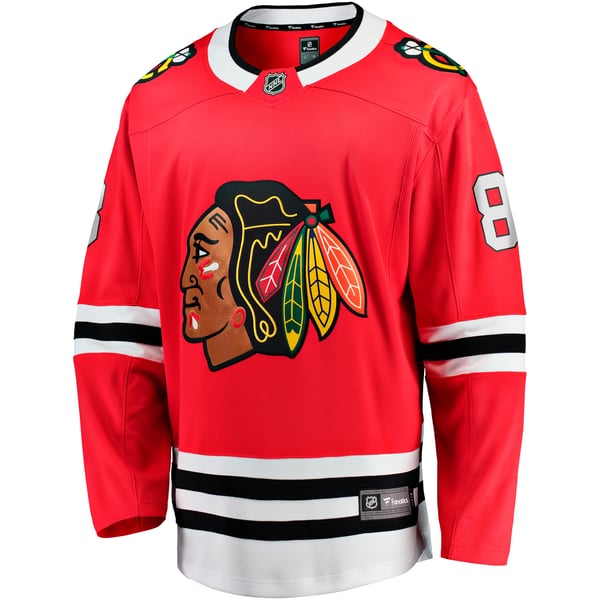 Men's Chicago Blackhawks Ryan Donato Fanatics Red Home Breakaway Jersey - Image 3