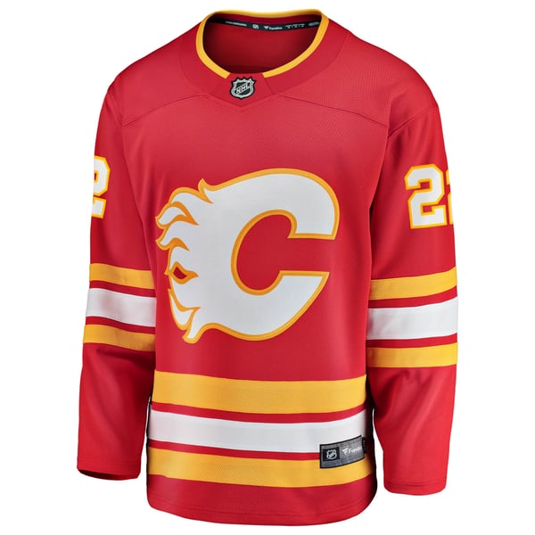 Men's Calgary Flames Ryan Strome Fanatics Red Home Breakaway Jersey - Image 3