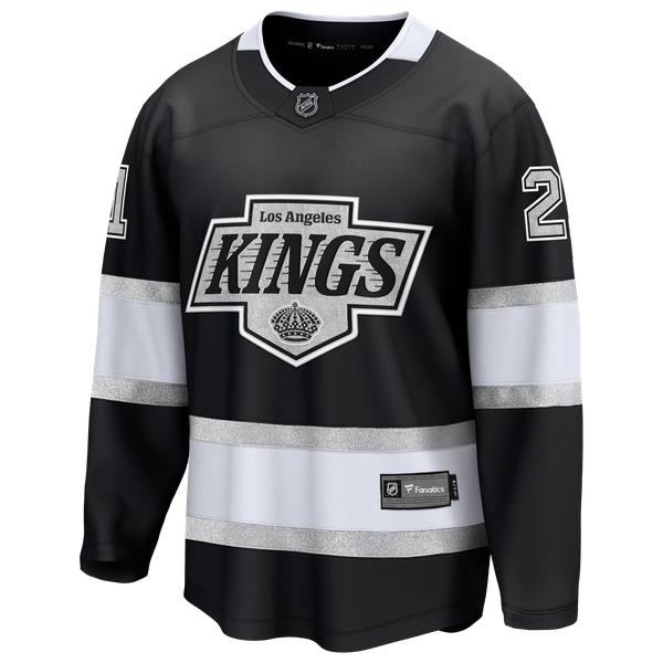 Men's Los Angeles Kings Scott Laughton Fanatics Black Home Breakaway Jersey - Image 3