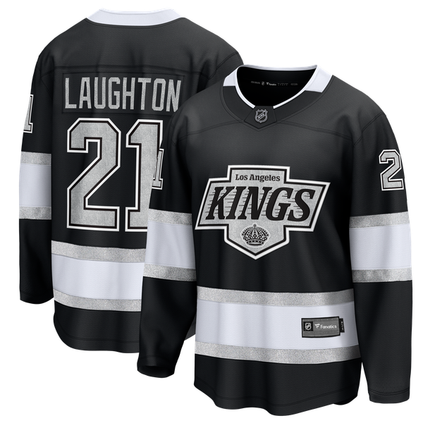 Men's Los Angeles Kings Scott Laughton Fanatics Black Home Breakaway Jersey - Image 1