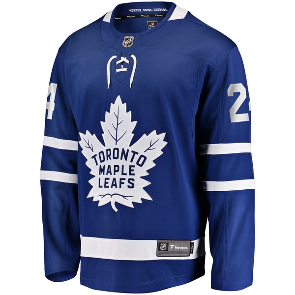 Men's Toronto Maple Leafs Scott Laughton Fanatics Blue Home Breakaway Jersey - Image 3