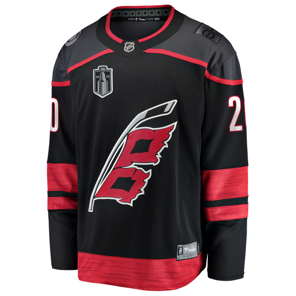 Men's Carolina Hurricanes Sebastian Aho Fanatics Black 2026 Stanley Cup Final Home Breakaway Jersey - Image 3