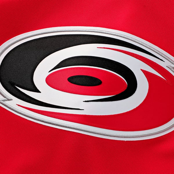 Men's Carolina Hurricanes Sebastian Aho Fanatics Red Alternate Premium Jersey - Image 5