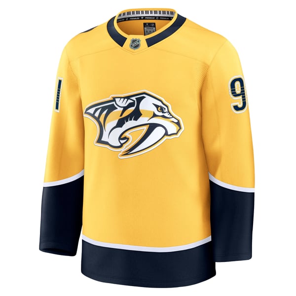 Men's Nashville Predators Steven Stamkos Fanatics Gold Home Premium Jersey - Image 3