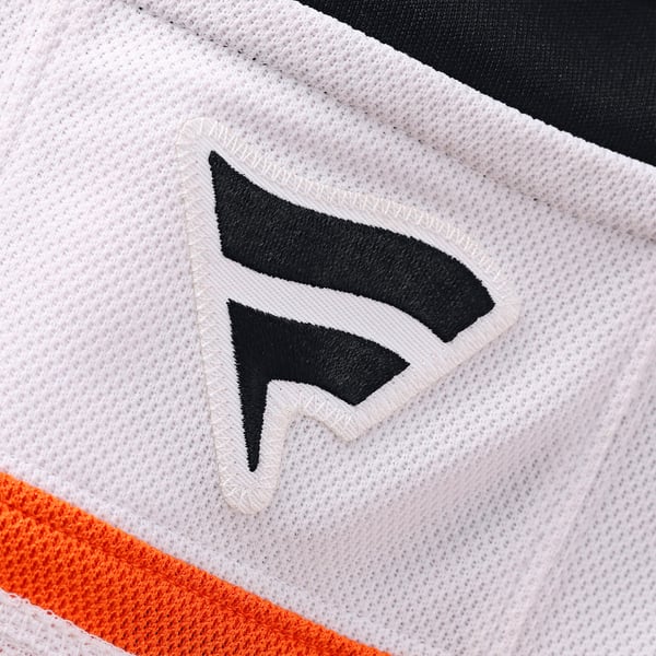 Men's Philadelphia Flyers Trevor Zegras Fanatics Orange Home Premium Jersey - Image 7