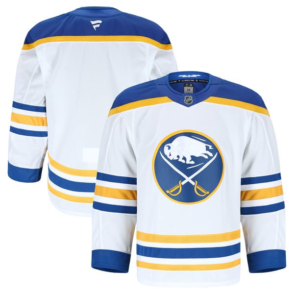 Men's Buffalo Sabres Fanatics White Away Authentic Pro Jersey - Image 1