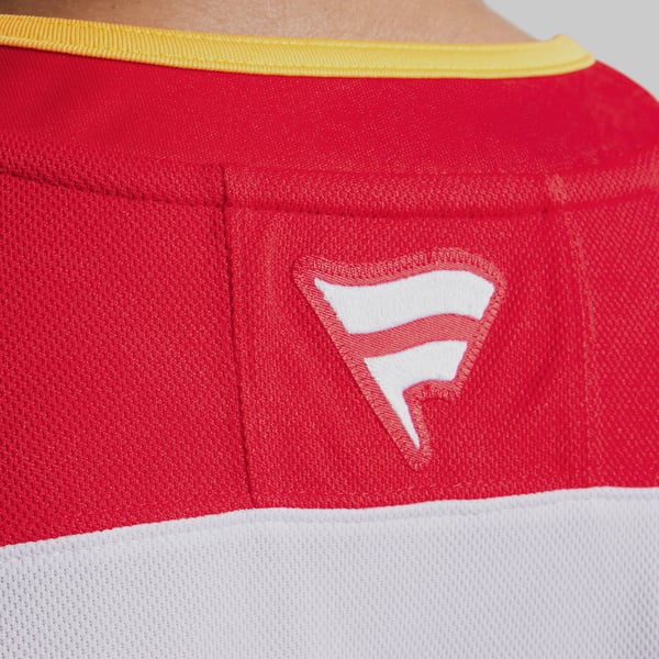Men's Calgary Flames Fanatics White Away Premium Jersey - Image 11