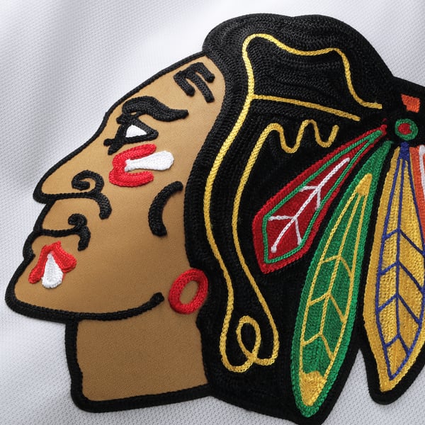 Men's Chicago Blackhawks Fanatics White Away Authentic Pro Jersey - Image 6