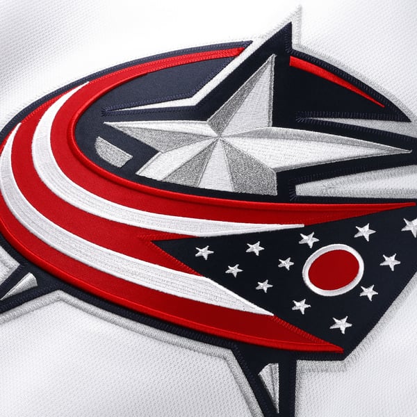 Men's Columbus Blue Jackets Fanatics White Away Authentic Pro Jersey - Image 6
