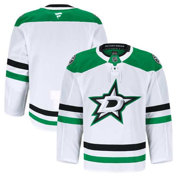 Men's Dallas Stars Fanatics White Away Authentic Pro Jersey - Image 2