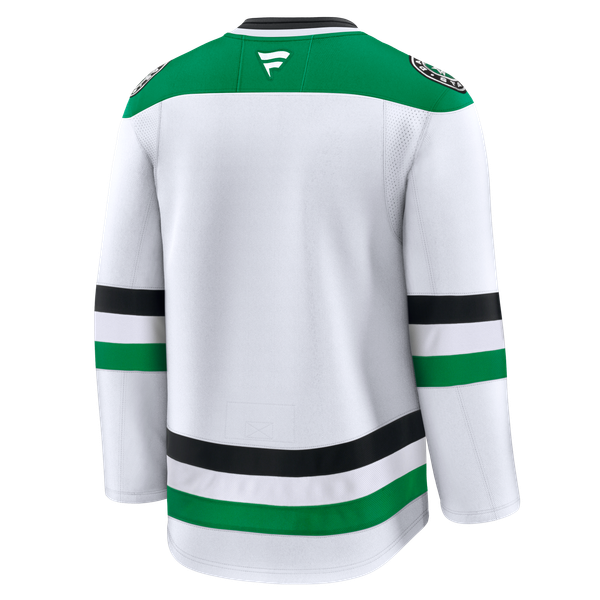 Men's Dallas Stars  Fanatics White Away Premium Jersey - Image 4