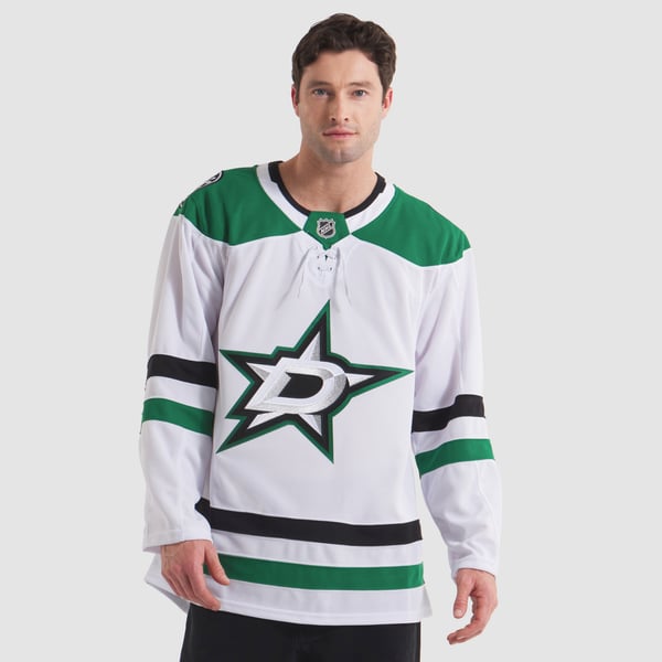 Men's Dallas Stars Fanatics White Away Premium Jersey - Image 5