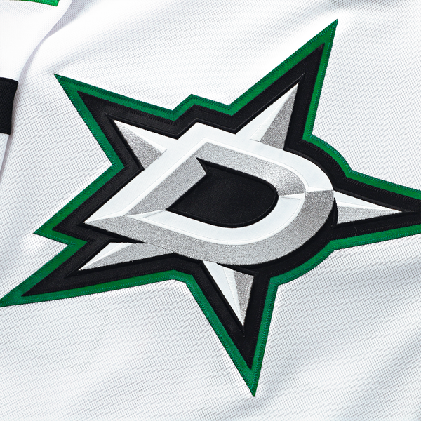 Men's Dallas Stars Fanatics White Away Premium Jersey - Image 9