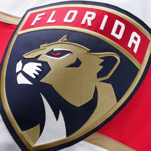 Men's Florida Panthers Fanatics White Away Authentic Pro Jersey - Image 6