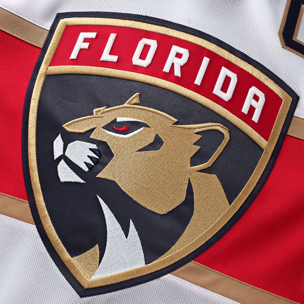 Men's Florida Panthers Fanatics White Away Premium Custom Jersey - Image 5