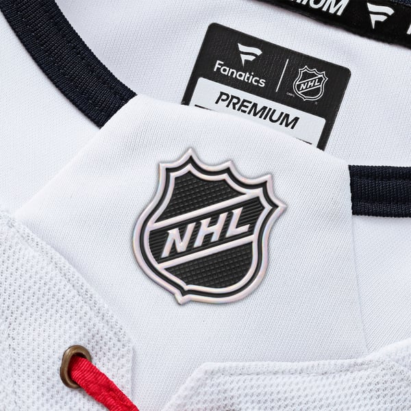 Men's Florida Panthers Fanatics White Away Premium Custom Jersey - Image 6
