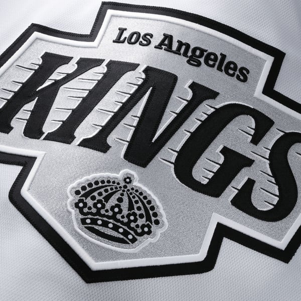 Men's Los Angeles Kings Fanatics White Away Authentic Pro Jersey - Image 6