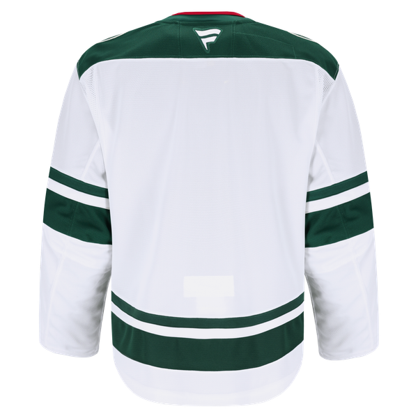 Men's Minnesota Wild Fanatics White Away Authentic Pro Jersey - Image 4