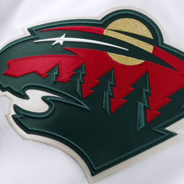 Men's Minnesota Wild Fanatics White Away Authentic Pro Jersey - Image 6