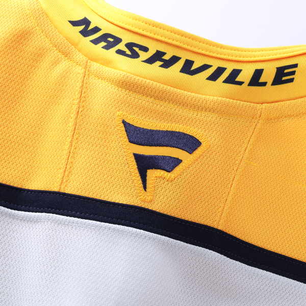Men's Nashville Predators Fanatics White Away Authentic Pro Jersey - Image 7