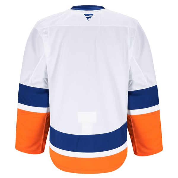 Men's New York Islanders Fanatics White Away Authentic Pro Jersey - Image 4