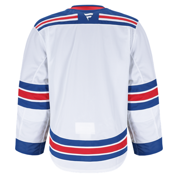 Men's New York Rangers Fanatics White Away Authentic Pro Jersey - Image 4